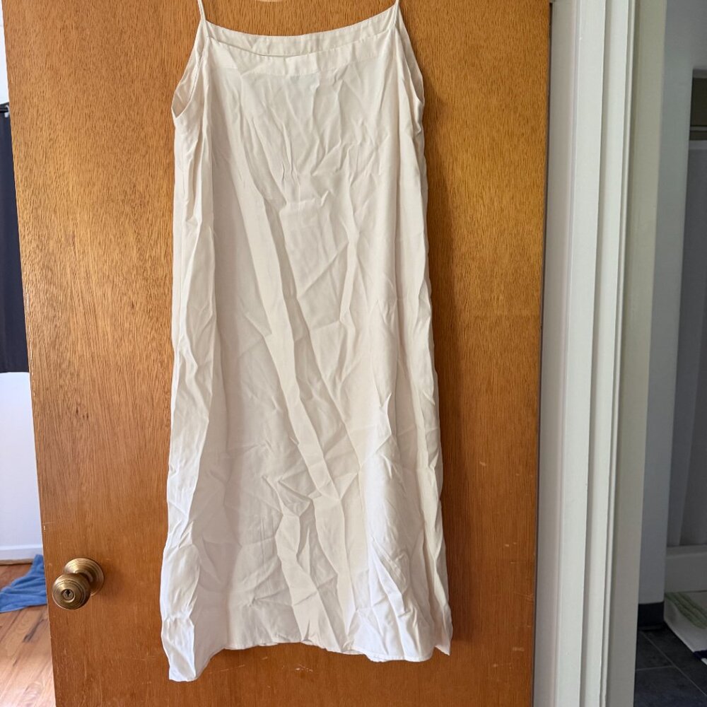 Kamperett Cream Slip Dress - L - Picture 4 of 10